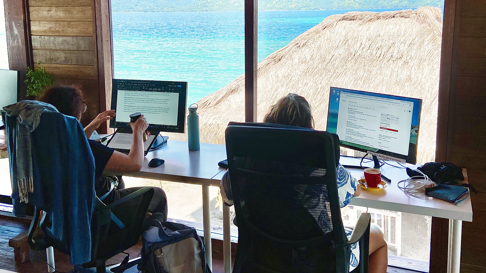 Working and living on Gili Air
